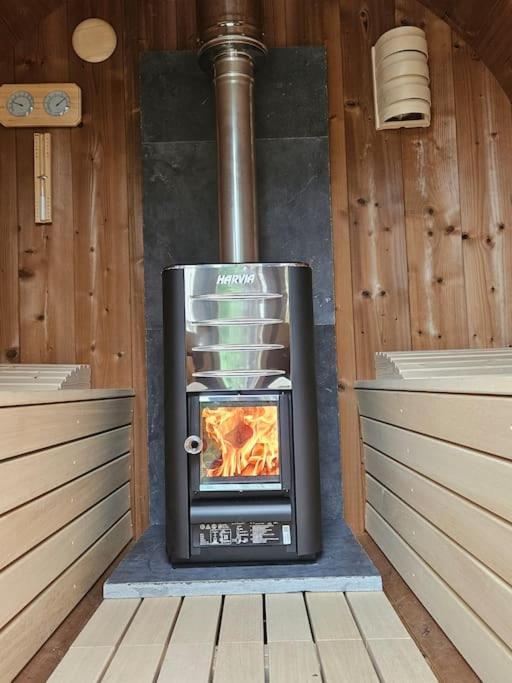 Camper Met Sauna En Zwembad In De Rand Van De Vlaamse Ardennen Hotel Haaltert Eksteriør billede